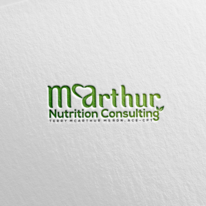 Logo Design by SteffySummer for McArthur Nutrition Consulting LLC | Design: #26010524