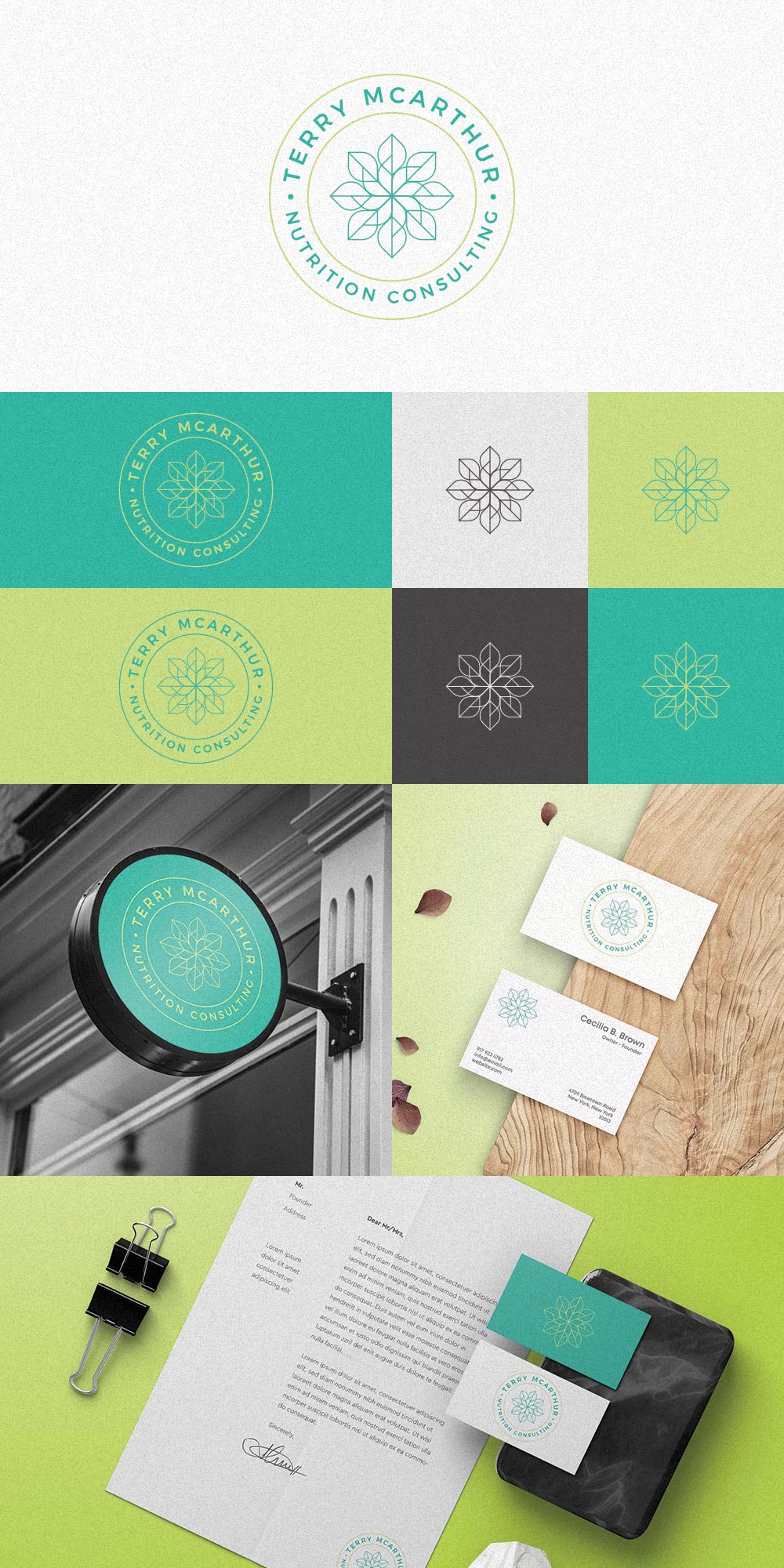 Logo Design by Decos Studio for McArthur Nutrition Consulting LLC | Design #26008280