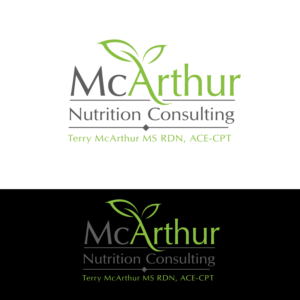 Logo-Design von GODDREAMCREATION für McArthur Nutrition Consulting LLC | Design: #26015694