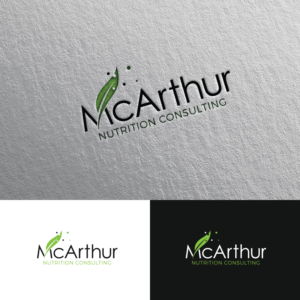 McArthur Nutrition Consulting, Terry McArthur MS RDN, ACE-CPT | Logo Design by Rii
