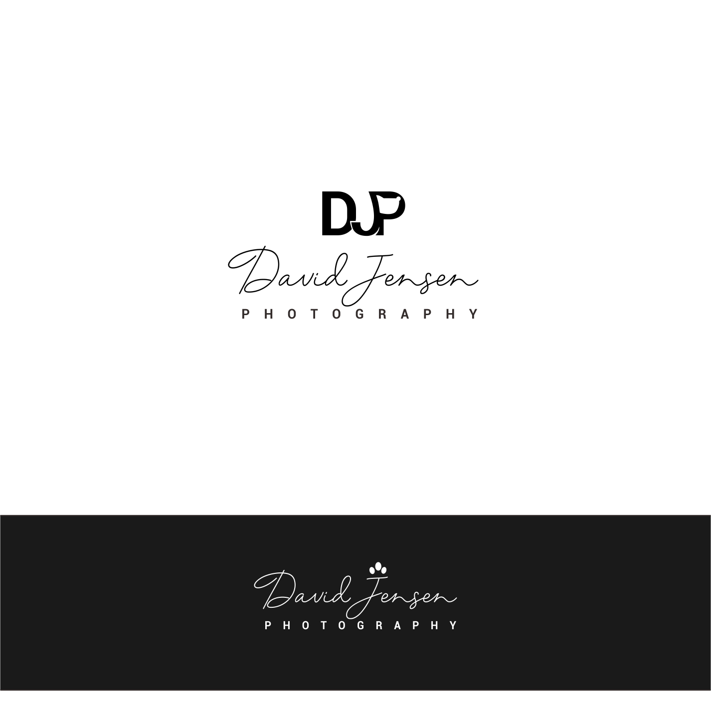 Logo-Design von Arham Hidayat für David Jensen Photography | Design #26015980