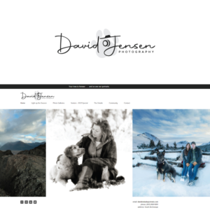 David Jensen Photography | Logo Design by ecorokerz