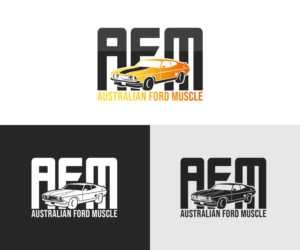 national Australian ford muscle instagram page needs logo and cloth designs  | Graphic Design by cheez_O