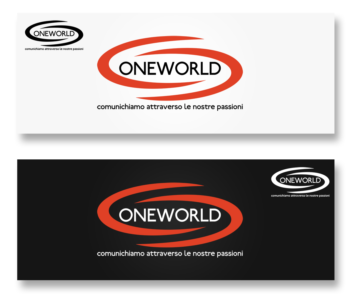 Diseño de Logo por GRAFFYC para Oneworld Srl -PIVA 03984750236 | Diseño #3117114