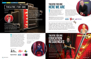 Brochure Design by DesignFive for Octopus Theatricals | Design: #26031824