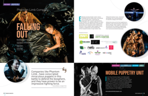 Brochure Design by DesignFive for Octopus Theatricals | Design: #26038631