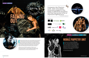 Brochure Design by DesignFive for Octopus Theatricals | Design: #26073810