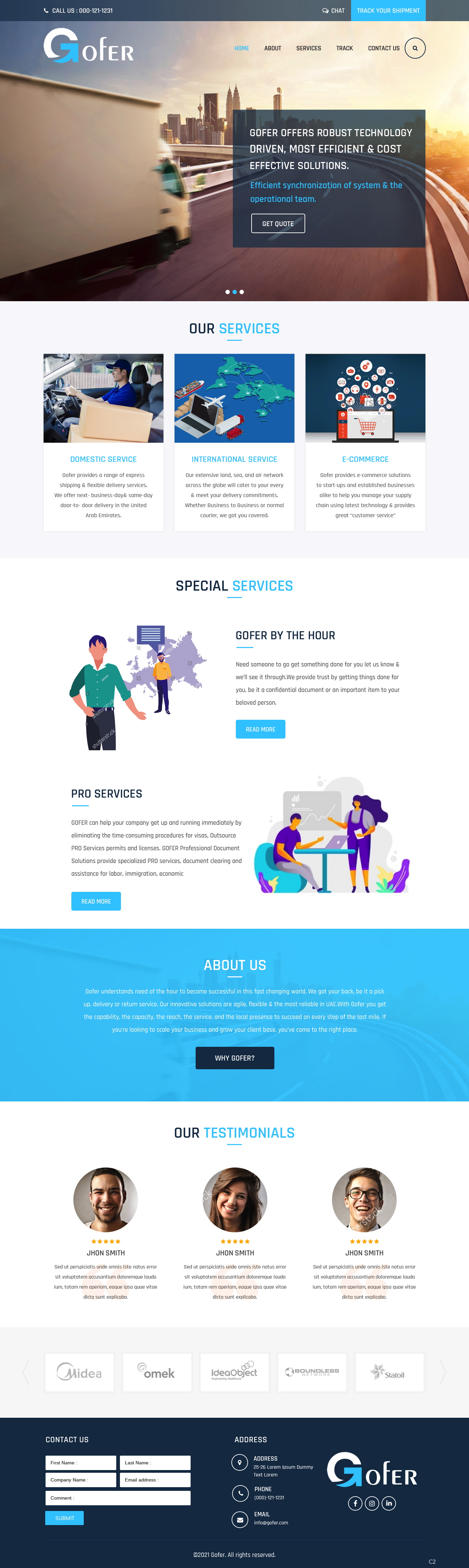 Web-Design von pb für Gofer Delivery | Design #26021568