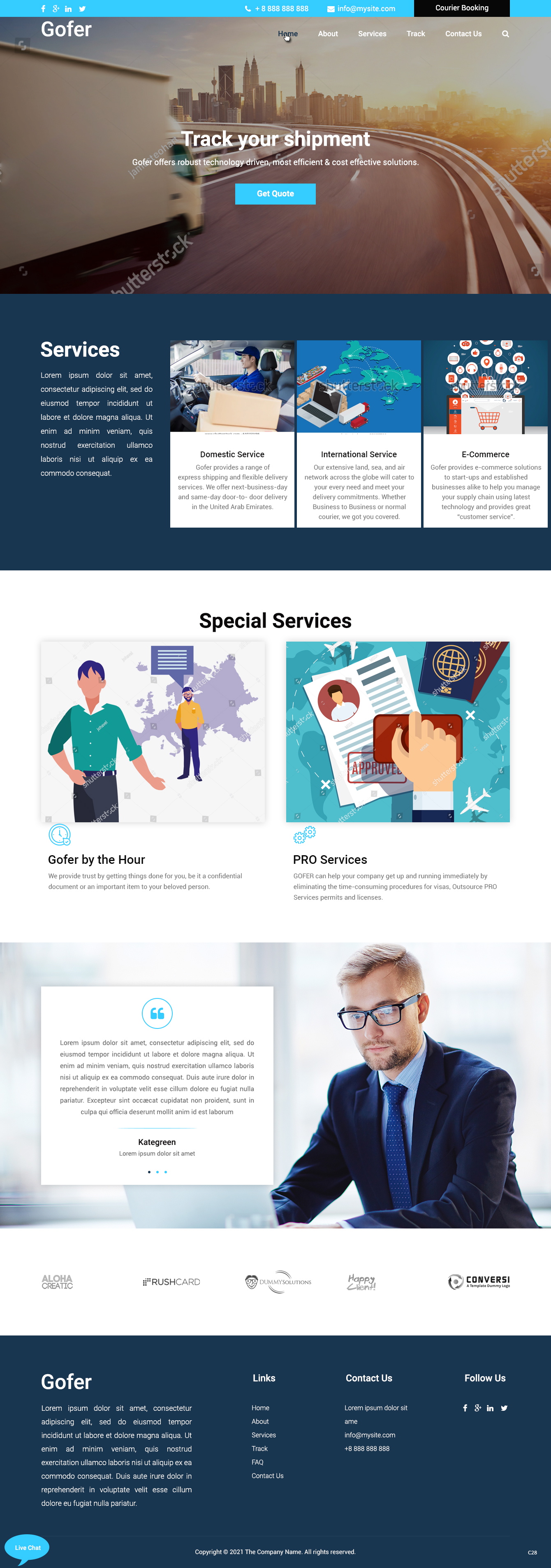Web-Design von pb für Gofer Delivery | Design #26021569