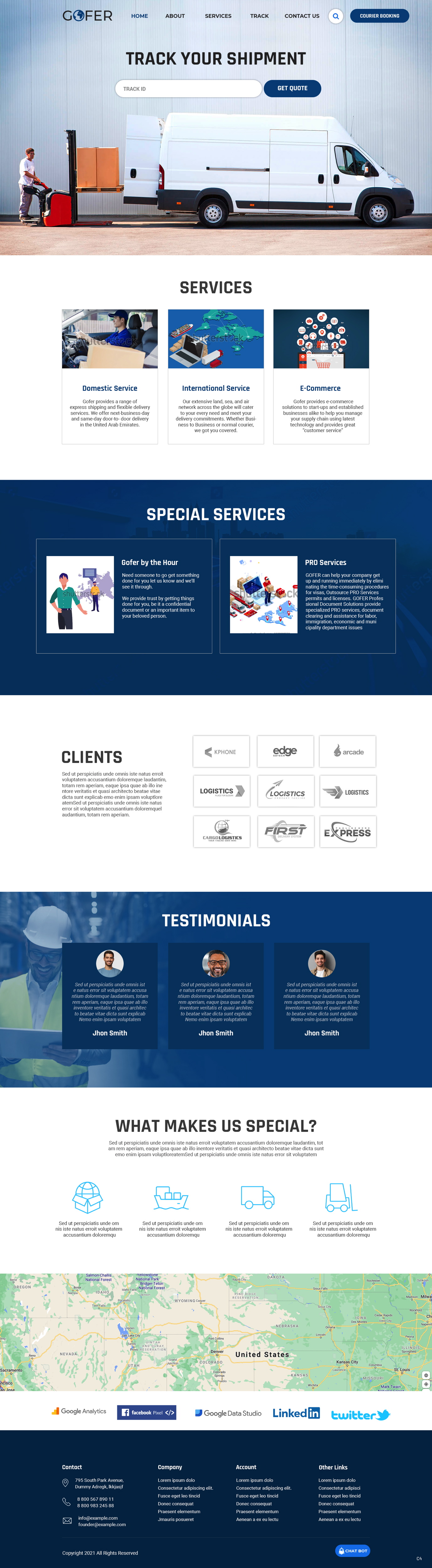 Web Design by pb for Gofer Delivery | Design #26021572