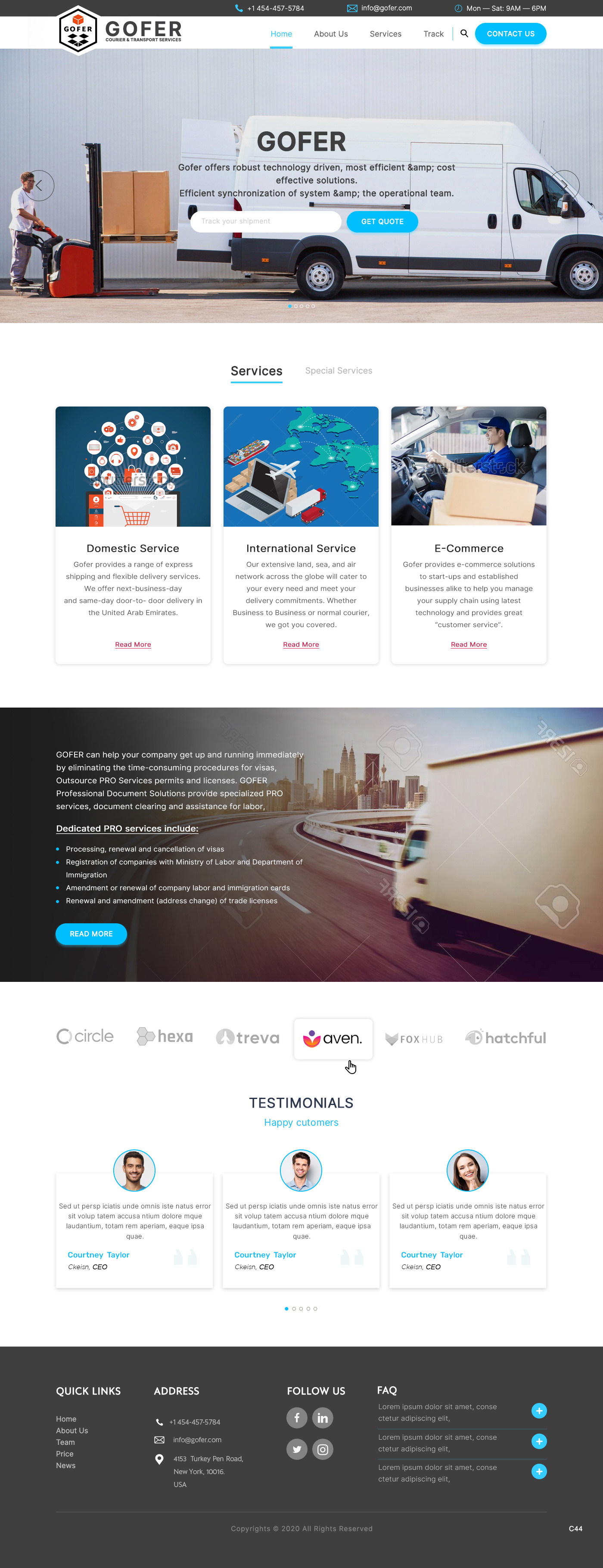 Web-Design von pb für Gofer Delivery | Design #26021575