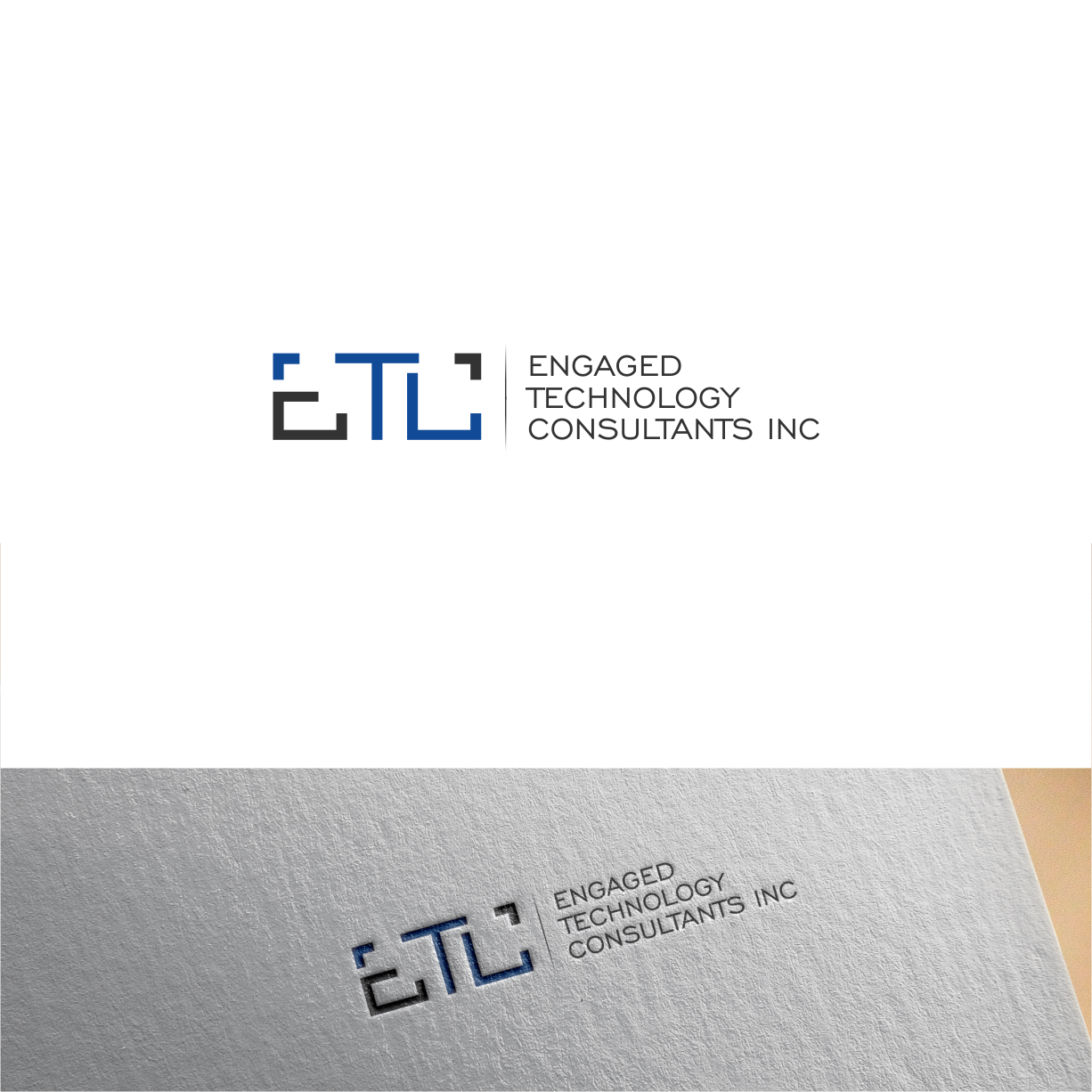 Logo Design by Arham Hidayat for Engaged Technology Consultants Inc. | Design #26022351