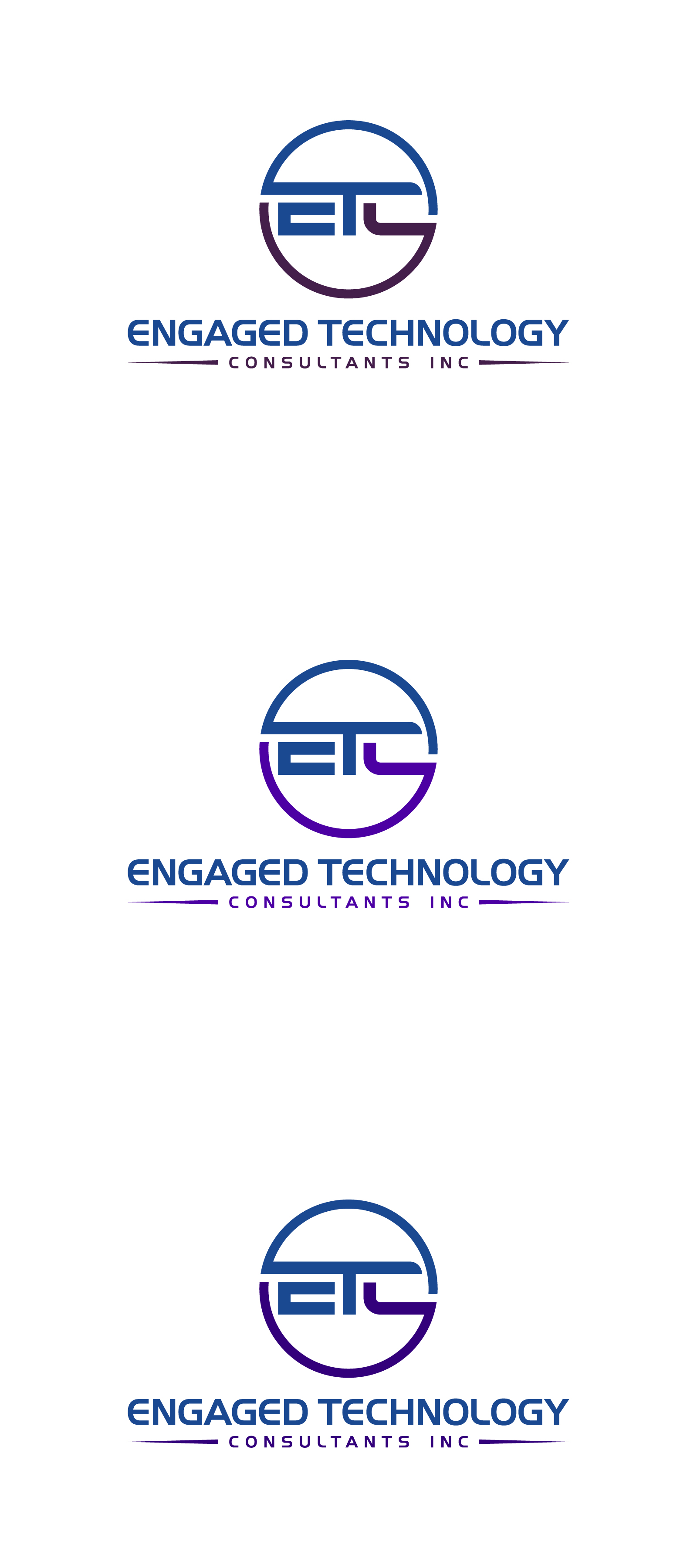 Logo-Design von design notebook für Engaged Technology Consultants Inc. | Design #26019538
