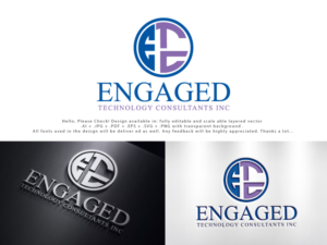 Diseño de Logo por Pro_DesignMaster para Engaged Technology Consultants Inc. | Diseño: #26013398