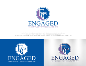 Diseño de Logo por Pro_DesignMaster para Engaged Technology Consultants Inc. | Diseño: #26013483