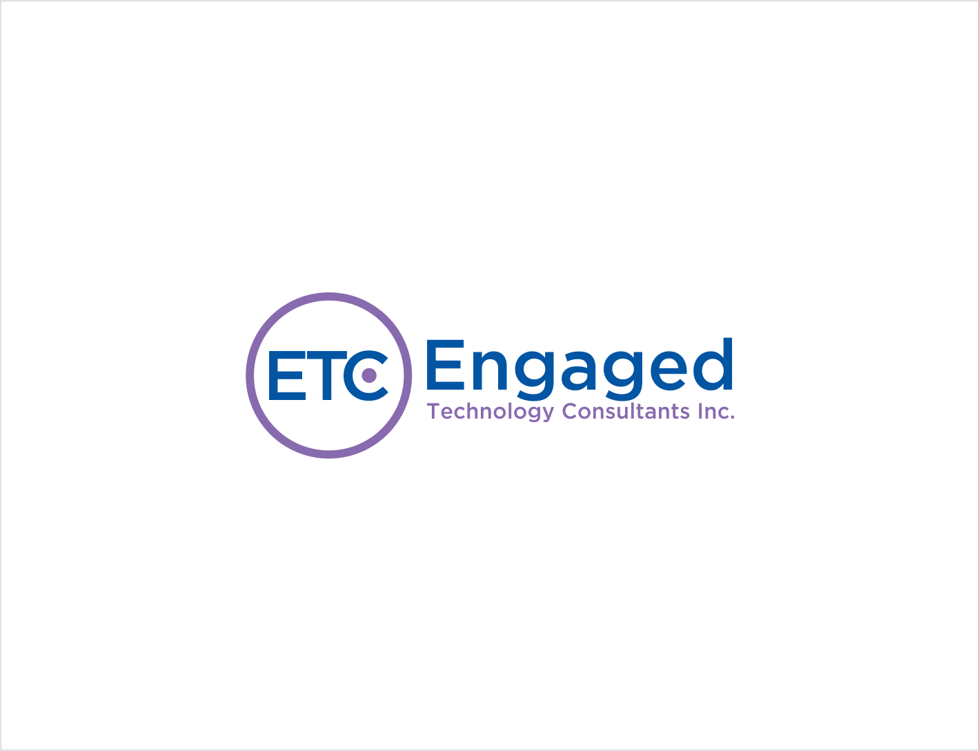 Diseño de Logo por BNdesigner para Engaged Technology Consultants Inc. | Diseño #26014329