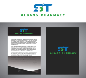 St ALBANS PHARMACY | Logo Design by hjyoo
