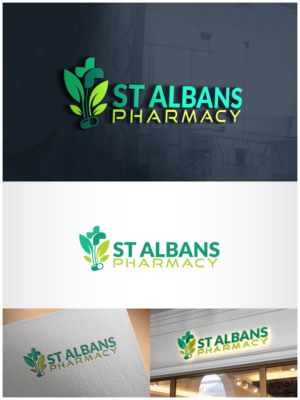 St ALBANS PHARMACY | Logo Design by UMBRA Designs