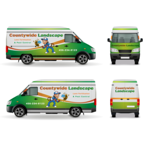 Car Wrap Design by Einder for Countywide Landscape | Design: #26033369