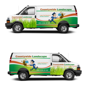 Car Wrap Design by Einder for Countywide Landscape | Design: #26033370