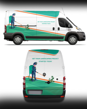 Car Wrap Design by RubelRir for Countywide Landscape | Design: #26063133