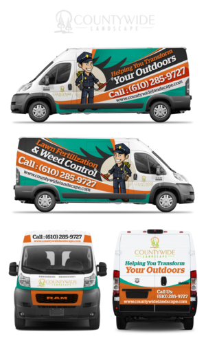 Car Wrap-Design von SAI DESIGNS für Countywide Landscape | Design: #26035472