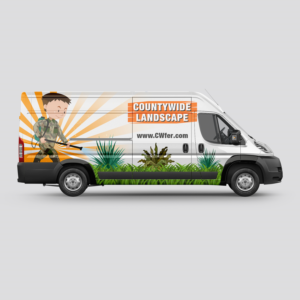 Car Wrap-Design von haru_ichiban für Countywide Landscape | Design: #26018343
