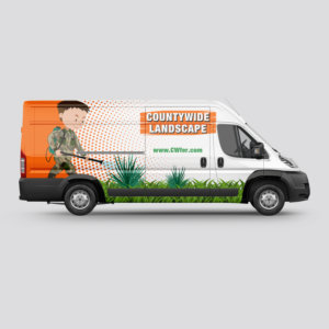 Car Wrap-Design von haru_ichiban für Countywide Landscape | Design: #26022378