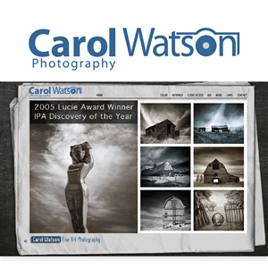 Logo Design by Alfie Tubillara for Carol Watson Photogr | Design: #64781