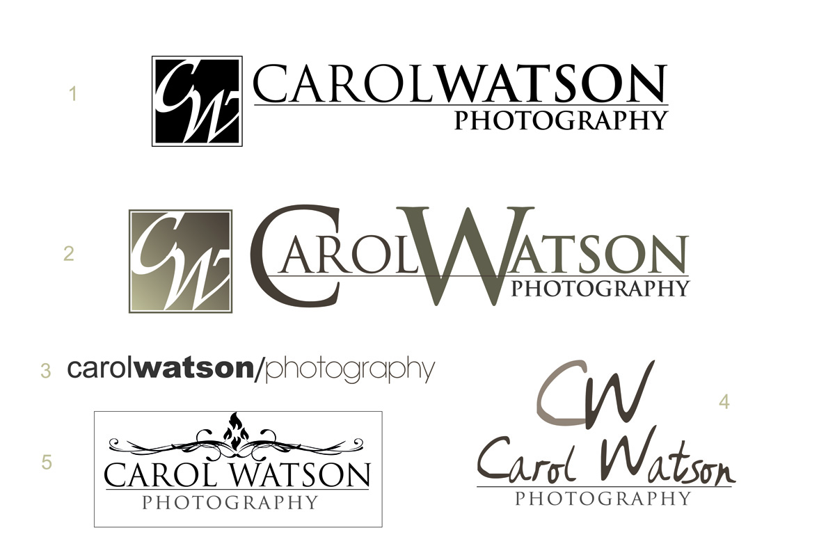 Logo-Design von Marco Micheli für Carol Watson Photogr | Design #65966