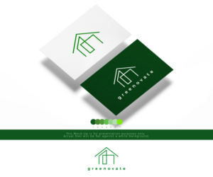 greenovate | Logo Design by Vetroff