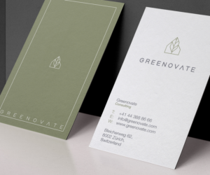 greenovate | Logo Design by ChicD