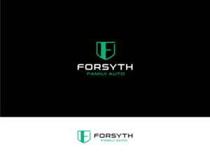 Forsyth Family Auto | Logo Design by Atvento Graphics