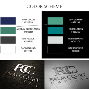Palm Court | Logo Design by GRAFFYC
