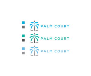 Palm Court | Diseño de Logo por step forward 2