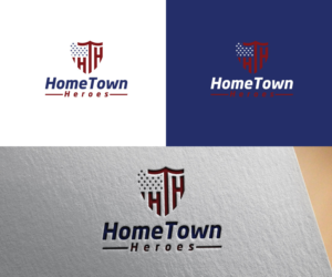 HomeTown Heroes | Logo Design by uitaki
