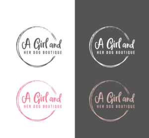 Diseño de Logo por Anton para A Girl and Her Dog Boutique | Diseño #26014358