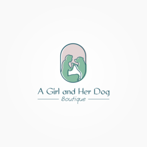 Diseño de Logo por VanGluckov para A Girl and Her Dog Boutique | Diseño #26033321