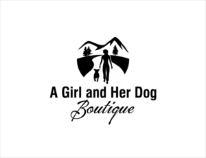A Girl and Her Dog Boutique | Logo Design by BNdesigner