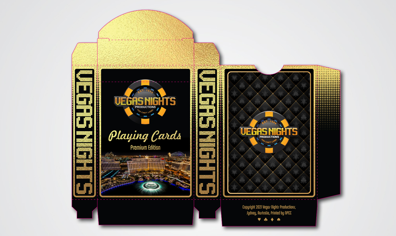 Grafik-Design von stealth_ferret für Vegas Nights | Design #26106564