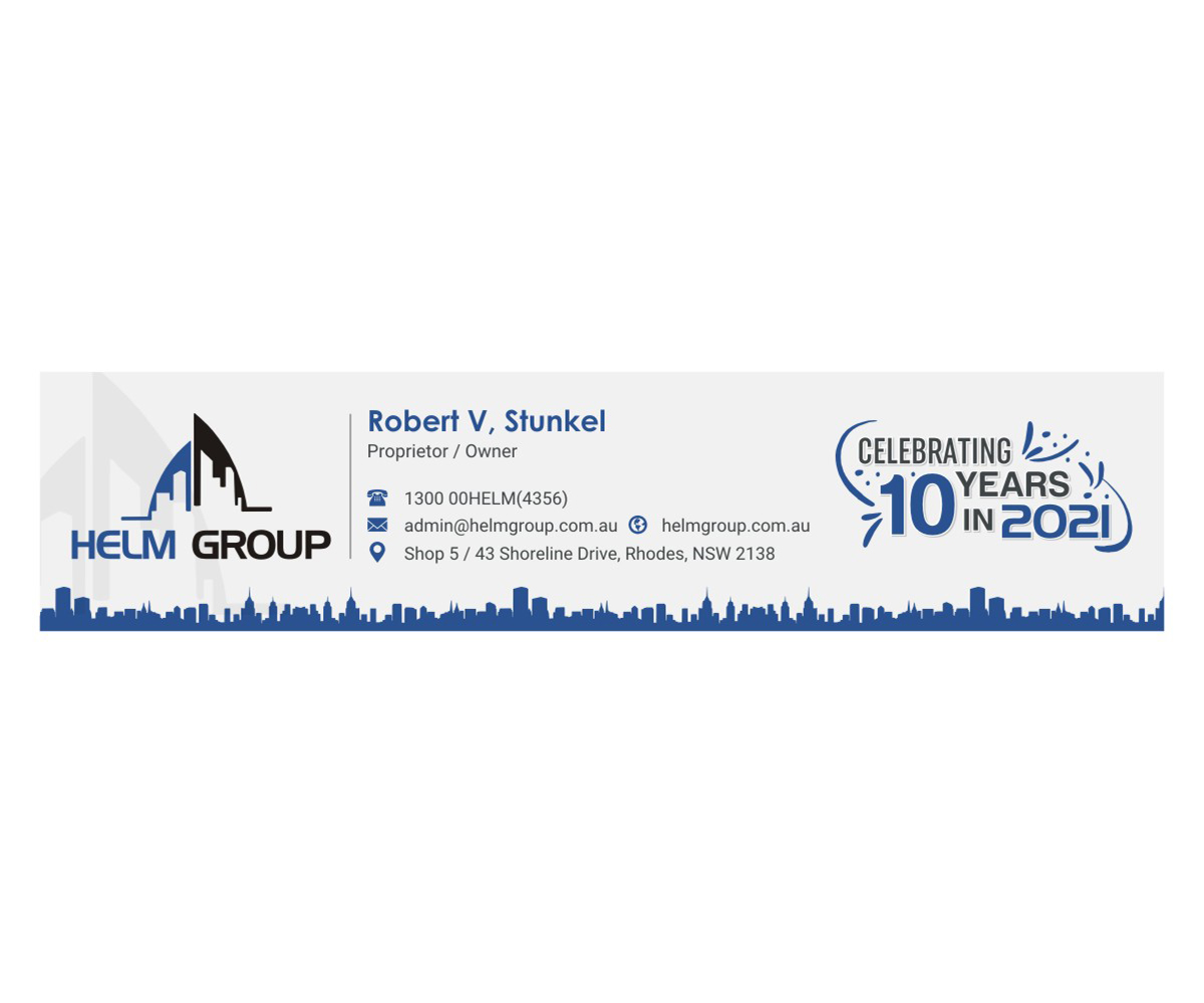 Stationery Design by INDIAN_Ashok for Helm Group Pty Ltd | Design #26014715