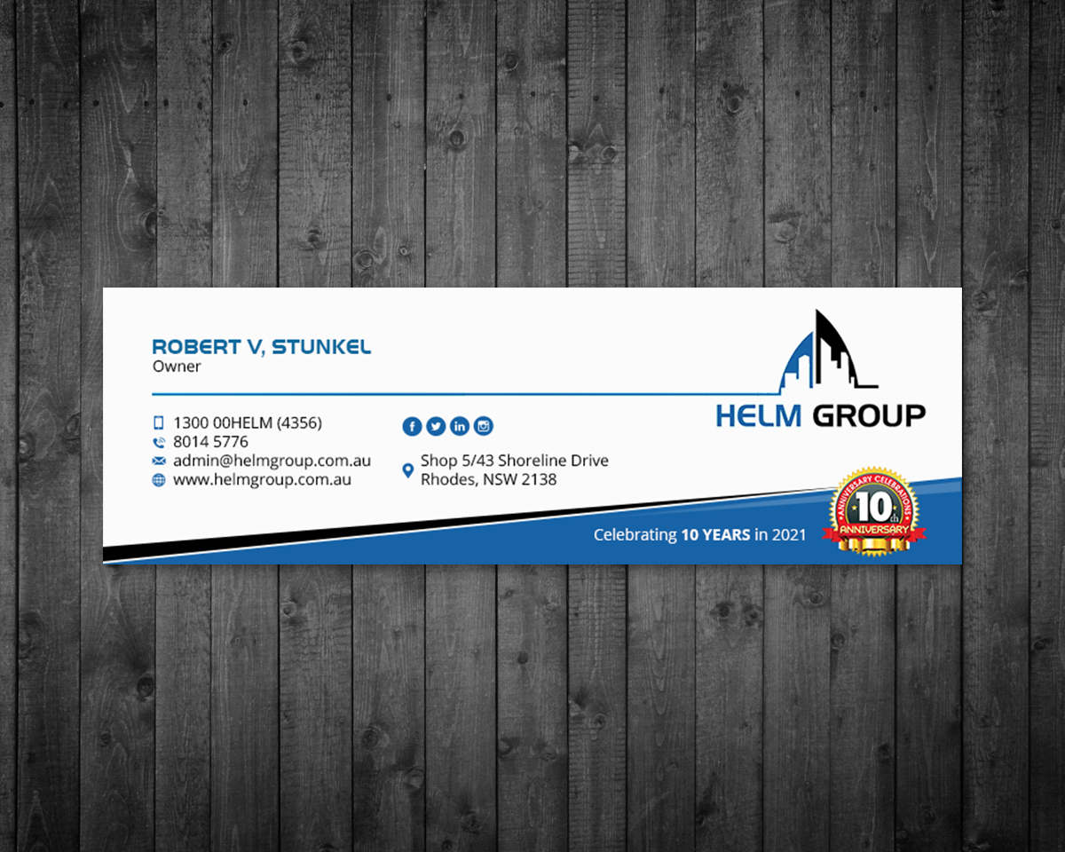 Stationery Design by OxonoArt for Helm Group Pty Ltd | Design #26030878