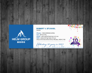 Stationery Design by OxonoArt for Helm Group Pty Ltd | Design: #26031473