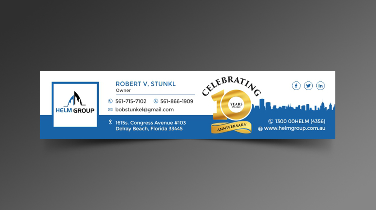 Stationery Design by ecorokerz for Helm Group Pty Ltd | Design #26024877