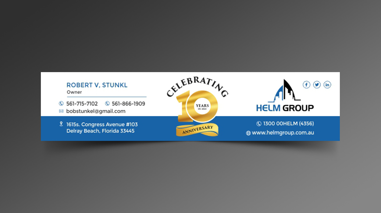 Stationery Design by ecorokerz for Helm Group Pty Ltd | Design #26024878