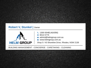 Stationery Design by Imagine design000 for Helm Group Pty Ltd | Design: #26019570