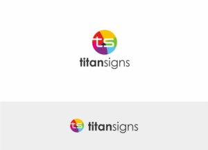 "Titan Signs" ,  "TS" | Logo Design by Gree™