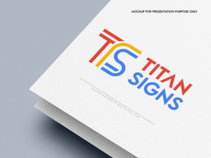 "Titan Signs" ,  "TS" | Logo Design by Ng V Duc