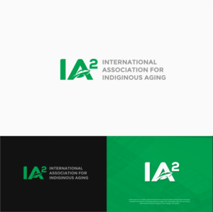 International Association for Indigenous Aging IA2 [the 2 should be superscript] | Logo Design by CKS d e s i g n