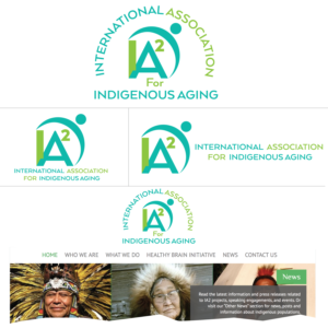 International Association for Indigenous Aging IA2 [the 2 should be superscript] | Logo-Design von Soula Vetter